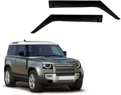 ZYXDMMJH Windabweiser für Land Rover Defender 90 MK1/L663 2020+, Autofenster Regenschutz Fenster Wetterschutz Integrierte Deflektoren für Seitenfenster von ZYXDMMJH