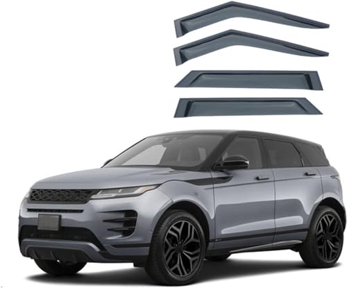ZYXDMMJH Windabweiser für Land Rover Range Rover Evoque MK2-L551 2019+, Autofenster Regenschutz Fenster Wetterschutz Integrierte Deflektoren für Seitenfenster von ZYXDMMJH