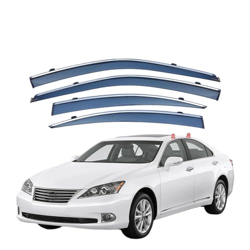 ZYXDMMJH Windabweiser für Lexus ES XV40 2007 2008 2009 2010 2011, Autofenster Regenschutz Fenster Wetterschutz Integrierte Deflektoren für Seitenfenster ZYXDMMJH Windabweiser für Lexus ES XV40 2007 2008 2009 2010 2011, Autofenster Regenschutz Fenster Wetterschutz Integrierte Deflektoren für Seitenfenster von ZYXDMMJH