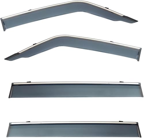 ZYXDMMJH Windabweiser für Mitsubishi Montero MK2-V20 1991-1997 1998, Autofenster Regenschutz Fenster Wetterschutz Integrierte Deflektoren für Seitenfenster ZYXDMMJH Windabweiser für Mitsubishi Montero MK2-V20 1991-1997 1998, Autofenster Regenschutz Fenster Wetterschutz Integrierte Deflektoren für Seitenfenster von ZYXDMMJH