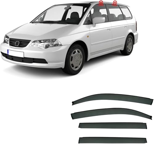 ZYXDMMJH Windabweiser für Odyssey MK2-RA6 2000 2001 2002 2003, Autofenster Regenschutz Fenster Wetterschutz Integrierte Deflektoren für Seitenfenster ZYXDMMJH Windabweiser für Odyssey MK2-RA6 2000 2001 2002 2003, Autofenster Regenschutz Fenster Wetterschutz Integrierte Deflektoren für Seitenfenster von ZYXDMMJH