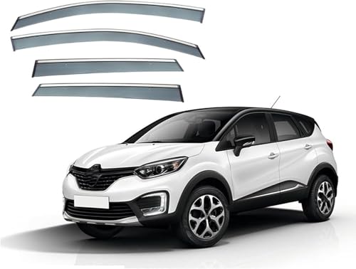 ZYXDMMJH Windabweiser für Renault Captur/Kaptur MK1-HA 2015-2017 2018, Autofenster Regenschutz Fenster Wetterschutz Integrierte Deflektoren für Seitenfenster ZYXDMMJH Windabweiser für Renault Captur/Kaptur MK1-HA 2015-2017 2018, Autofenster Regenschutz Fenster Wetterschutz Integrierte Deflektoren für Seitenfenster von ZYXDMMJH