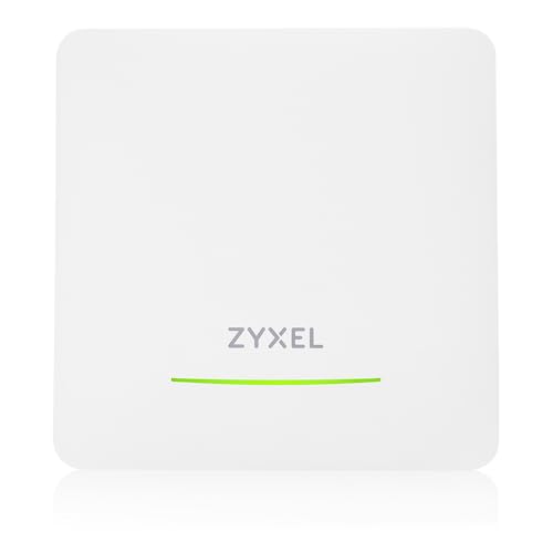 Zyxel 4-Stream-Dual-Radio WiFi 7 BE5100 Zugangspunkt | für Kleine Unternehmen | Captive Portal & 802.1X/RADIS Support | Smart Mesh MLO | Nebula App/Cloud oder Standalone [NWA90BE] von ZYXEL