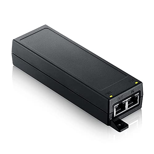 Zyxel Einzelport 30 W Powerinjector | 1-2,5 G MultiGig 802.3at PoE+ Injektor | einfaches Plug-and-Play [POE12-30W] von ZYXEL