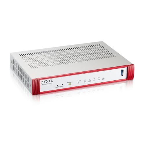 Zyxel USGFLEX50H ZyWALL High Speed Cyber Security Firewall | 1 Jahr UTM Security Pack | Bis zu 25 Benutzer | Nebula Cloud von ZYXEL