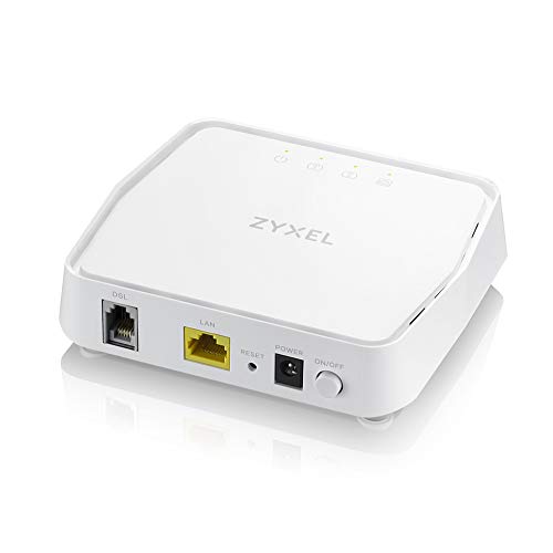 Zyxel VDSL2 DSL Bridge Modem Annex A | 17a Bonding (200Mpbs) & 35b Single Line (300Mbps) | Supervectoring, TR-069, TR-286 MELT | Fernverwaltung, OPAL Firmware [VMG4005-B50A] von ZYXEL