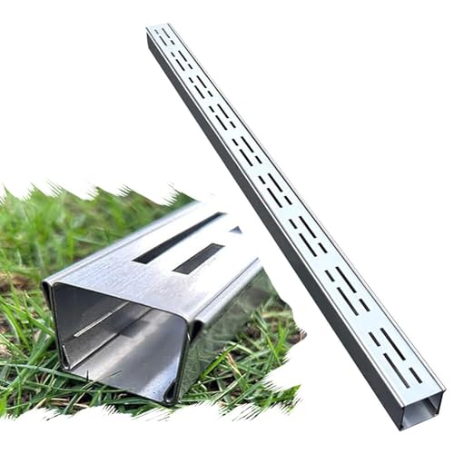 ZYXQQJ Edelstahl Entwässerungsrinne Terrasse 3.5 5 7 10 15 20 cm Breit Abflussrinne Aussen Regenrinnensiebe Für Beton Pflastersteine Hof Gehwege(15x4x100cm/5.9x1.6x39in) von ZYXQQJ