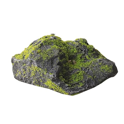 Kunstfelsen Für Den Außenbereich, Dekorativer Garten-Abdeckstein aus Schaumstoff, Dekorativer Felsen in Naturstein-Optik, Perfekt für Garten, Teich & Beet(26x18x11cm/10.2x7x4.3in) von ZYZSY