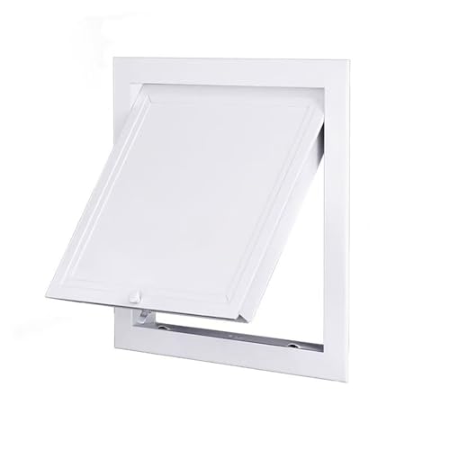 Revisionsklappe, Sicherungskasten Unterputz Revisionsklappe aus verzinkter Stahl, Wartungsöffnung mit Aluminium-Rahmen Feuchtraumgeeignet grün Trockenbau(35 * 35cm/13.8 * 13.8in) von ZYZSY