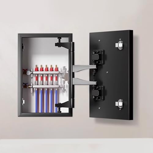 Revisionsklappe Revisionstür, Unauffällige Revisionstür Malerfertiges Tür, Sicherungskasten Unterputz Revisionsklappe aus verzinkter Stahl, für Grillinsel(60 * 40cm/23.6 * 15.7in) von ZYZSY