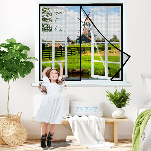Insektenschutz BalkonFenster, 200x220cm Schwarz Fliegengitter Tür Magnet Ohne Bohren, Fliegenschutz Tür Automatisch Verschließen für Balkontür Wohnzimmer Terrassentür Insektenschutz BalkonFenster, 200x220cm Schwarz Fliegengitter Tür Magnet Ohne Bohren, Fliegenschutz Tür Automatisch Verschließen für Balkontür Wohnzimmer Terrassentür von ZYZYZ