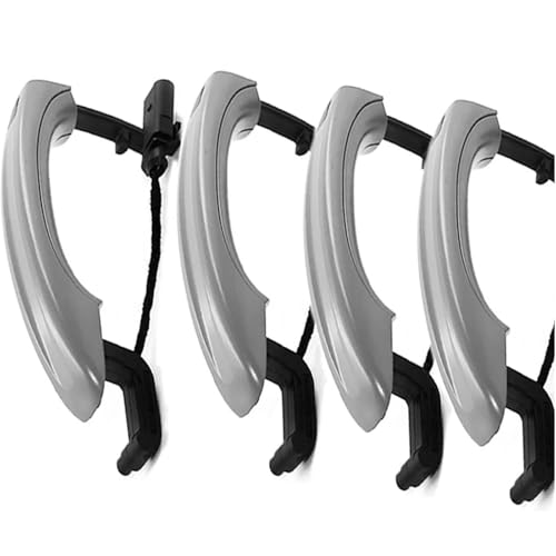 ZYftoi Außentürgriffe für Kraftfahrzeuge Auto Außentürgriff Q7 2007-2015 für Smart Sensor Außentürgriff 4L0837205A 4L0837205B(4 PCS Gray Old) von ZYftoi