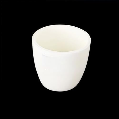 1 Stück Hochtemperatur-Aluminiumoxidtiegel in Bogenform for Schmelzen von Metallen, for den Einsatz im Labor und in Gießereien (10/20/25 ml)(10.01ml) von ZYinGgY