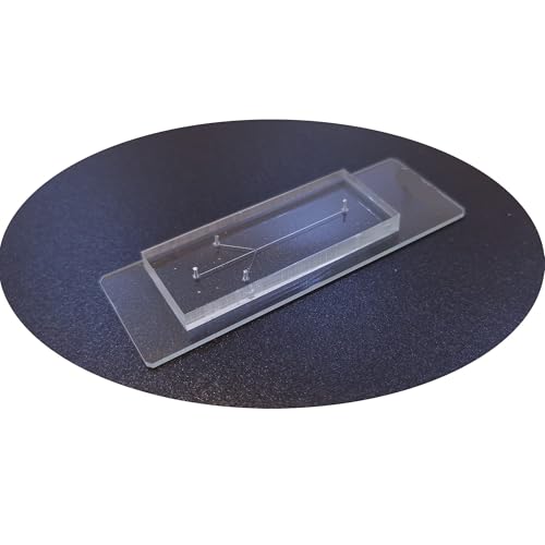 1 Stück Standard-PDMS-Mikrofluidik-Chip – 100 µm Laminar Flow BioChip for Flüssigkeitskontrollsysteme(Laminar flow chipC) von ZYinGgY