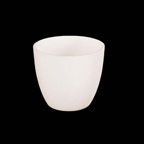 1 Stück hochdichter Aluminiumoxid-Lichtbogentiegel 3–300 ml for Schmelzen von Metallen, Keramik und Glas – langlebig und vielseitig(20ml) von ZYinGgY