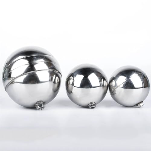 1 Stück hohle Schwimmerkugel aus Edelstahl 304 – 50 mm bis 150 mm Durchmesser for Wassertanks, Heizungen und Boiler(130mmxm6) von ZYinGgY