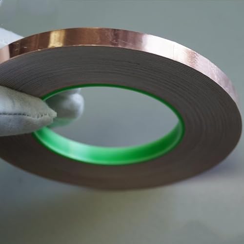 1 Stück leitfähiges Kupferfolienband for den Laborgebrauch – Laborverbrauchsmaterial for OPV-Geräte(WxL:10mm x 50m) von ZYinGgY