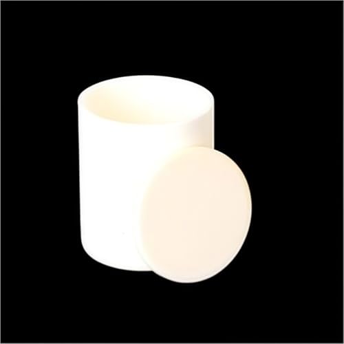1 Stück zylindrische Formen aus hochdichtem Aluminiumoxid mit Deckel – 0,8 bis 70 ml industrieller Schmelztiegel for Laboranalysen(18 x 26mm x 3.5) von ZYinGgY