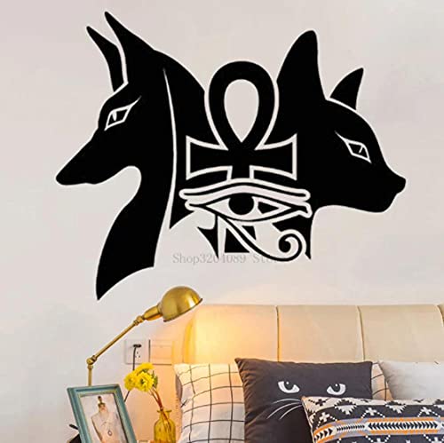 Ägyptische Götter Anubis Bastet Eye Of Horus Wandaufkleber Vinyl Kreative Antike Wohnzimmer Schlafzimmer Home Aufkleber Kunst Poster 42x34cm Ägyptische Götter Anubis Bastet Eye Of Horus Wandaufkleber Vinyl Kreative Antike Wohnzimmer Schlafzimmer Home Aufkleber Kunst Poster 42x34cm von ZYkang