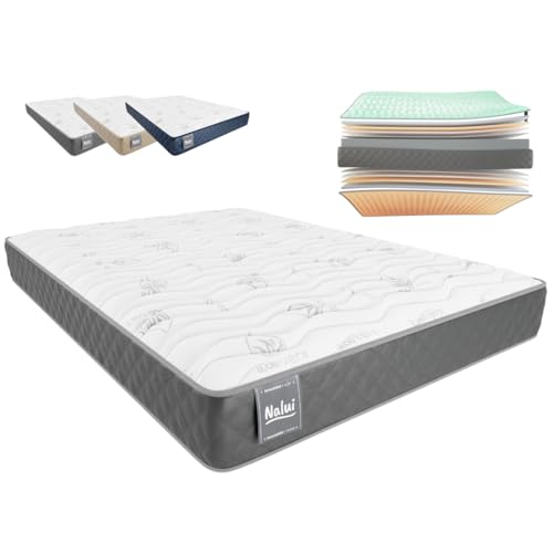 ZZ DON DESCANSO Viskoelastische Matratze Aloe Vera Mulhacen, Memory-Schaum, Höhe ± 21 cm, 140 x 190 cm von ZZ DON DESCANSO