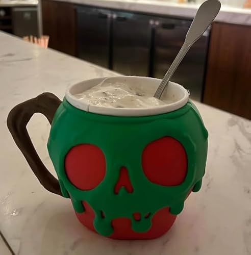 ZZ LIFE Eiscreme-Pint-Halter, passend für Standard-Pints, Doppel-Löffel-Steckdosen, hält die Hände warm, lustige, einzigartige Designs mit lebendigen Farben, wiederverwendbare Eiscreme-Hülle von ZZ LIFE