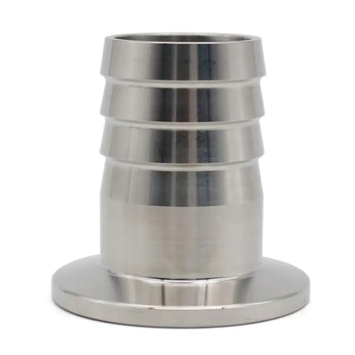 Bohrfutterdurchmesser 6 ~ 50 mm Flanschadapter für Vakuumschlauchstutzen, Edelstahl-Flanschadapter, Verbindungsgelenk (50 x 8 mm) von ZZCYLIUXY