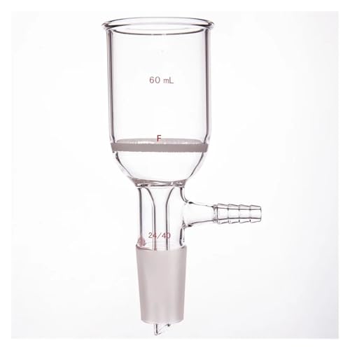 ZZCYLIUXY 15 ml - 150 ml Sandkernbuchsentrichter mit Schleifgelenk, 24/40 Innengelenk, Buchner-Filtertrichter für Laborgebrauch (F362024C) von ZZCYLIUXY