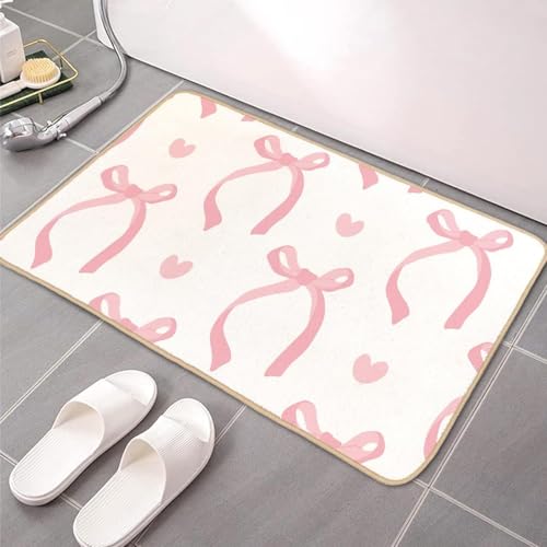Badematten & Badteppiche Lichtrosa Super Weich Mikrofaser Badezimmerteppich rutschfeste Waschbar Badteppich Saugfähig Badvorleger Badewanne und Toilette Badematten & Badteppiche Lichtrosa Super Weich Mikrofaser Badezimmerteppich rutschfeste Waschbar Badteppich Saugfähig Badvorleger Badewanne und Toilette von ZZDXL
