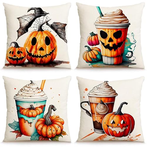 Kissenbezug 40X40 Halloween Kissenhülle Leinen Kissenbezüge Sofakissen Dekokissen Deko Kissenhüllen Wohnzimmer,Outdoor Kissen Mit Reißverschluss Kissenbezug 40X40 Halloween Kissenhülle Leinen Kissenbezüge Sofakissen Dekokissen Deko Kissenhüllen Wohnzimmer,Outdoor Kissen Mit Reißverschluss von ZZDXL