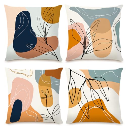 Kissenbezug 40X40 Nordischer Stil Kissenhülle Leinen Kissenbezüge Sofakissen Dekokissen Deko Kissenhüllen Wohnzimmer,Outdoor Kissen Mit Reißverschluss Kissenbezug 40X40 Nordischer Stil Kissenhülle Leinen Kissenbezüge Sofakissen Dekokissen Deko Kissenhüllen Wohnzimmer,Outdoor Kissen Mit Reißverschluss von ZZDXL