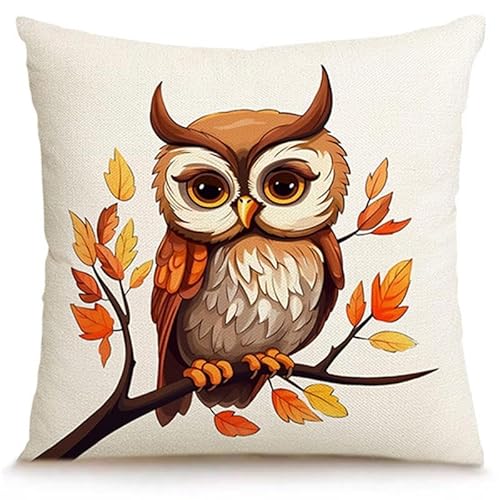 Kissenbezug Eule Kissenhülle Leinen Kissenbezüge Sofakissen Dekokissen Deko Kissenhüllen Wohnzimmer,Outdoor Kissen Mit Reißverschluss 80X80Cm Kissenbezug Eule Kissenhülle Leinen Kissenbezüge Sofakissen Dekokissen Deko Kissenhüllen Wohnzimmer,Outdoor Kissen Mit Reißverschluss 80X80Cm von ZZDXL