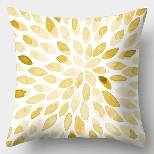 Kissenhülle 45X45 Gelbe Blütenblätter Kissenhülle Leinen Kissenbezüge Sofakissen Dekokissen Deko Kissenhüllen Wohnzimmer,Outdoor Kissen Mit Reißverschluss Kissenhülle 45X45 Gelbe Blütenblätter Kissenhülle Leinen Kissenbezüge Sofakissen Dekokissen Deko Kissenhüllen Wohnzimmer,Outdoor Kissen Mit Reißverschluss von ZZDXL