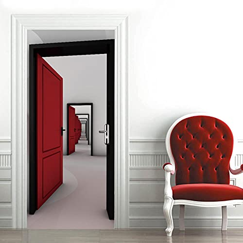 Türtapete Selbstklebend 3D 77X200 Schwarz-Roter Türrahmen Türtapete Selbstklebend Türposter,Fototapete Selbstklebend 3D Pvc Türaufkleber Diy Türbild,Türfolie Poster Tapete Türtapete Selbstklebend 3D 77X200 Schwarz-Roter Türrahmen Türtapete Selbstklebend Türposter,Fototapete Selbstklebend 3D Pvc Türaufkleber Diy Türbild,Türfolie Poster Tapete von ZZDXL