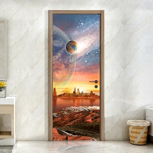 Türtapete Selbstklebend 80X200 Planet Türtapete Selbstklebend Türposter,3D Fototapete Selbstklebend Pvc Türaufkleber Fototapeten,Bewirken Fototapete Türfolie Poster Tapete Türtapete Selbstklebend 80X200 Planet Türtapete Selbstklebend Türposter,3D Fototapete Selbstklebend Pvc Türaufkleber Fototapeten,Bewirken Fototapete Türfolie Poster Tapete von ZZDXL