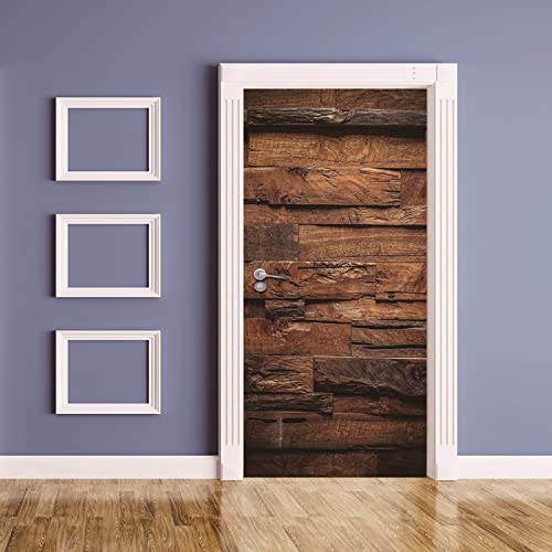 ZZDXL Türtapete Selbstklebend 95X210 Vintage-Holz Türtapete Selbstklebend Türposter Fototapete Türfolie Poster Tapete 3D Türaufkleber Diy Türbild ZZDXL Türtapete Selbstklebend 95X210 Vintage-Holz Türtapete Selbstklebend Türposter Fototapete Türfolie Poster Tapete 3D Türaufkleber Diy Türbild von ZZDXL