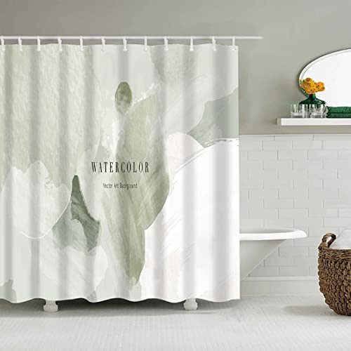 Duschvorhang Retro Beige Grün Duschvorhänge Polyester Waschbar Shower Curtains Antischimmel Wasserdicht Duschvorhang Badewanne mit 12 Duschvorhangringen 180x220 Duschvorhang Retro Beige Grün Duschvorhänge Polyester Waschbar Shower Curtains Antischimmel Wasserdicht Duschvorhang Badewanne mit 12 Duschvorhangringen 180x220 von ZZDXW