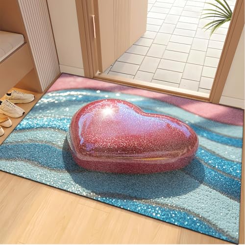 Fussmatte Aussen 50x80 cm Elegantes Rotblau Fußmatte Außen Innen rutschfeste Schmutzfangmatte für Eingang Patio Flur Garten Türmatte Maschinenwaschbare Fußmatten Haustür Fussmatte Aussen 50x80 cm Elegantes Rotblau Fußmatte Außen Innen rutschfeste Schmutzfangmatte für Eingang Patio Flur Garten Türmatte Maschinenwaschbare Fußmatten Haustür von ZZDXW