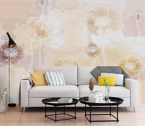 Tapete Gelb Orange Blumen Fototapete Kinderzimmer Wohnzimmer Schlafzimmer Kein Klebstoff Kinderzimmer Tapete Echtes Seidenstoff Wallpaper Fernsehhintergrund Foto Tapeten Wand 350x240cm Tapete Gelb Orange Blumen Fototapete Kinderzimmer Wohnzimmer Schlafzimmer Kein Klebstoff Kinderzimmer Tapete Echtes Seidenstoff Wallpaper Fernsehhintergrund Foto Tapeten Wand 350x240cm von ZZDXW