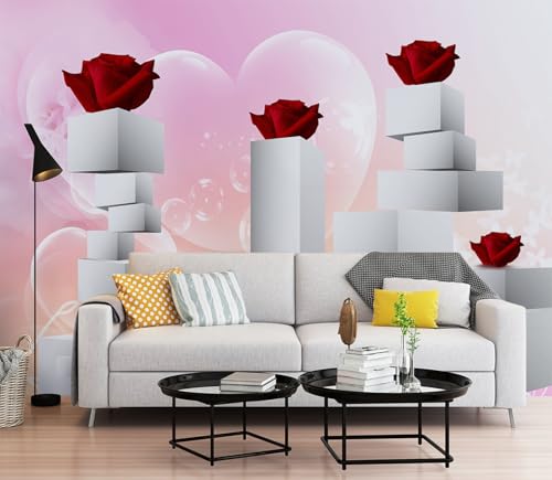Tapete Geometrische Rote Blume Fototapete Kinderzimmer Wohnzimmer Schlafzimmer Kein Klebstoff Kinderzimmer Tapete Echtes Seidenstoff Wallpaper Fernsehhintergrund Foto Tapeten Wand 350x240cm Tapete Geometrische Rote Blume Fototapete Kinderzimmer Wohnzimmer Schlafzimmer Kein Klebstoff Kinderzimmer Tapete Echtes Seidenstoff Wallpaper Fernsehhintergrund Foto Tapeten Wand 350x240cm von ZZDXW