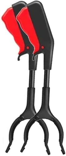 2 Stück Greifzange Für Senioren,30cm/40cm/60cm Greifarm Kinder, Klein,Müllgreifer, Kurz,Müllgreifer Zange, Greifzangen, Greifer Müllzange, Greifzange Für Müll, Greifhilfe Für Kinder (Size : 12inch von ZZDZW