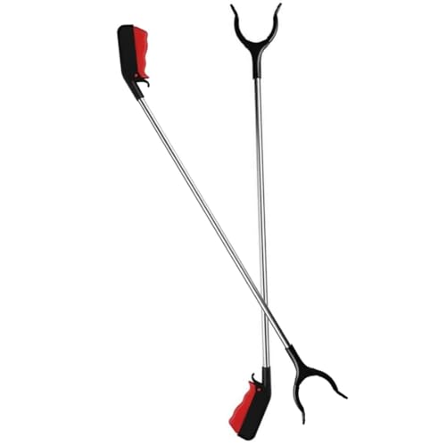 2stück 30cm/60cm MüLlgreifer Kinder Greifzange Senioren Kurz MüLlgreifer Multifunktionale MüLlzange MüLlsammelklammern MüLlzange HygienemüLlklammern Abfallzangen für äLtere Menschen ( Color : 59cm ) von ZZDZW