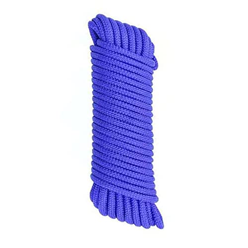 Fallschirmschnur,Geflochtenes Seil 8mm/10mm/4mm/6mm Nylonseil,Allzweckseil,Kletterseil,50m，Festmacherleine,Wäscheleinen,Paracord,Seil Für Zelte Seile Zum Klettern Seilleine von ZZDZW