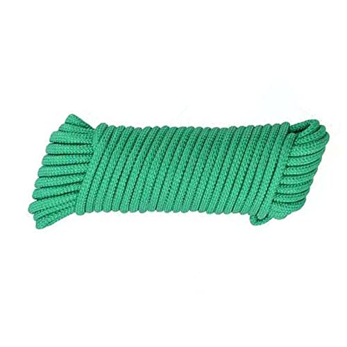 Festmacherleine,Geflochtenes Seil 8mm/10mm/4mm/6mm Nylonseil,Kletterseil,lang 50m，Fallschirmschnur,Wäscheleinen,Paracord,Seil Für Zelte Seile Zum Klettern Seilleine Allzweckseil von ZZDZW