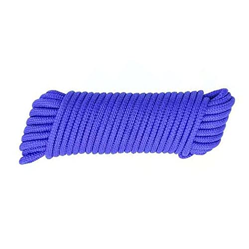 Festmacherleine,Geflochtenes Seil 8mm/10mm/4mm/6mm Nylonseil,Kletterseil,lang 50m，Fallschirmschnur,Wäscheleinen,Paracord,Seil Für Zelte Seile Zum Klettern Seilleine Allzweckseil von ZZDZW