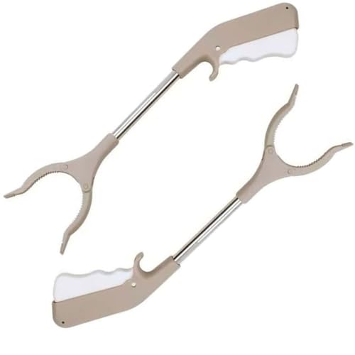 Greifzange für Müll Kinder,2 Stück Greifer für Senioren,Müllzange Kinder, 30/40/60 cm Klein Garten Greifer, Kurz Müllgreifer für Recycling,Müllsammler Greifer,Greifzangen, Müllzangen ( Size : 16 inch von ZZDZW