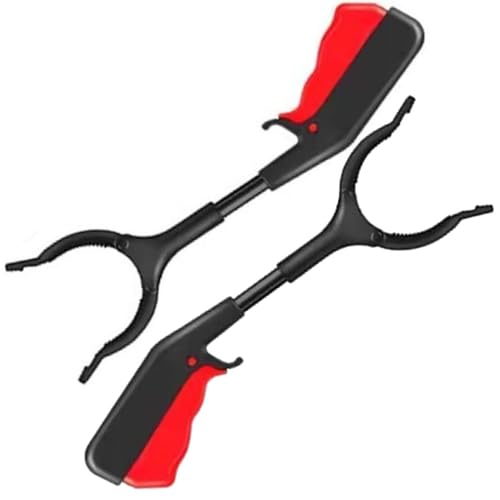 Greifzange für Müll Kinder,2 Stück Greifer für Senioren,Müllzange Kinder, 30/40/60 cm Klein Garten Greifer, Kurz Müllgreifer für Recycling,Müllsammler Greifer,Greifzangen, Müllzangen ( Size : 12 inch von ZZDZW