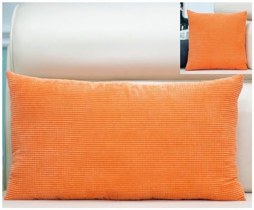 Kissenbezüge Kord Kissenhülle Dekorative Couch Kissenbezug 45x45 Sofakissen Couchkissen 50x70 Dekokissen Zierkissenbezug Kissenhülle Mit Verstecktem Reißverschluss ( Color : Orange , Size : 40x40 cm(1 Kissenbezüge Kord Kissenhülle Dekorative Couch Kissenbezug 45x45 Sofakissen Couchkissen 50x70 Dekokissen Zierkissenbezug Kissenhülle Mit Verstecktem Reißverschluss ( Color : Orange , Size : 40x40 cm(1 von ZZDZW