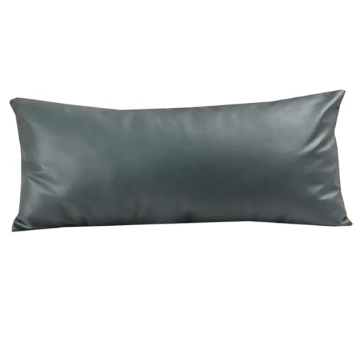 Kissenbezug 30x60 30x70 30x90,Wasserdichter Kopfkissenbezug 35x70 Kissenbezüge 30x50,Zierkissenbezug Dekokissen Sofakissen Bezug Kissenhülle Dekorative Zierkissenbezüge(Dunkelgrün,30x70 cm(1pc)) von ZZDZW