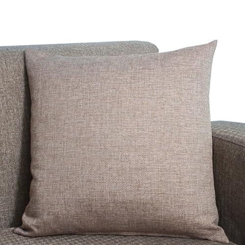 Kissenbezug 80x80,70x70, 2er Set,Sofa Kissenbezüge 65x65,Leinen Zierkissenbezug Dekokissen Sofakissen Bezug Groß Kissenhülle Dekorative Zierkissenbezüge Kissen Bezug(Brown-White,55cmx55cm Set Of 2) Kissenbezug 80x80,70x70, 2er Set,Sofa Kissenbezüge 65x65,Leinen Zierkissenbezug Dekokissen Sofakissen Bezug Groß Kissenhülle Dekorative Zierkissenbezüge Kissen Bezug(Brown-White,55cmx55cm Set Of 2) von ZZDZW