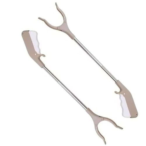 Müllzange Kinder, 30/40/60 cm 2 Stück Greifzange für Müll Kinder,Greifer für Senioren,Klein Garten Greifer, Kurz Müllgreifer für Recycling,Müllsammler Greifer,Greifzangen, Müllzangen ( Size : 24 inch von ZZDZW